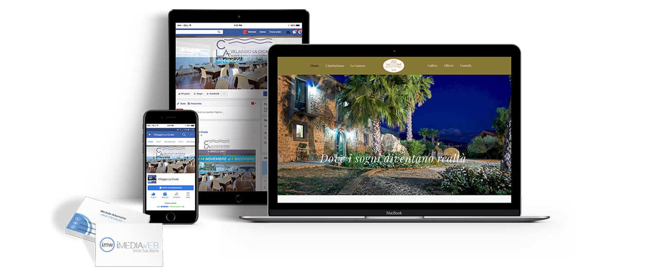 Laptop Pubblicità iMediaWeb